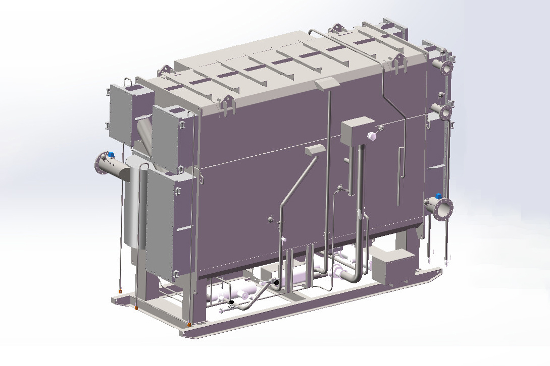 Low temperature LiBr absorption chiller details